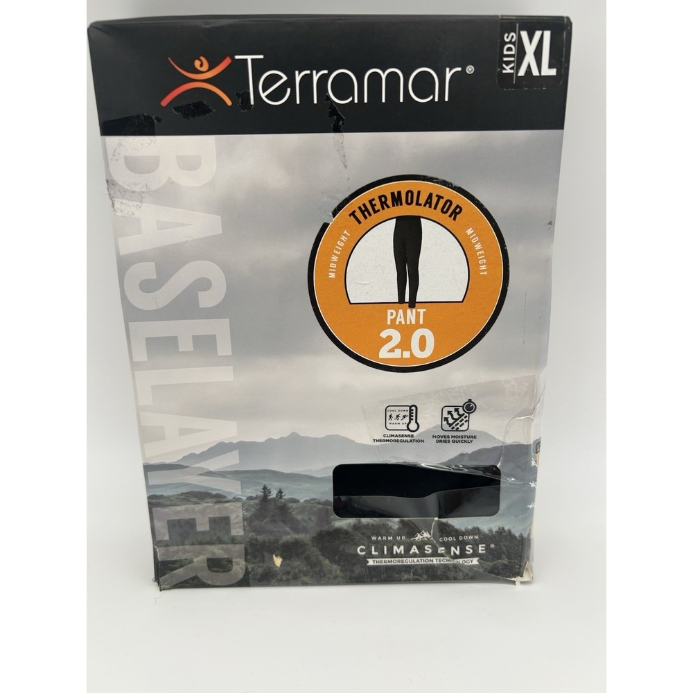 Terramar® ASELAVER MIDWEIGHT THERMOLATOR‎ MIDWEIGHT PANT 2.0 Kids Size XL